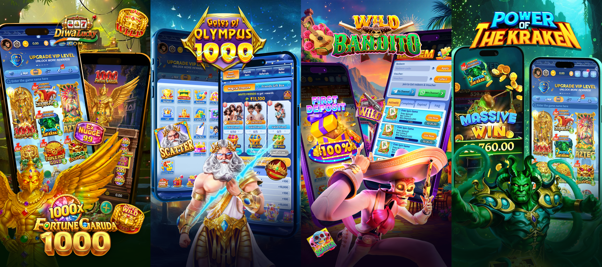 Diwa Lucky India official banner